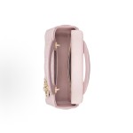 DIOR Lady Dior My ABCDior Light gold finish metal adjustable detachable shoulder strap Princess Bag Tote bag Shopping bag Crossbody handbag Small size women light pink