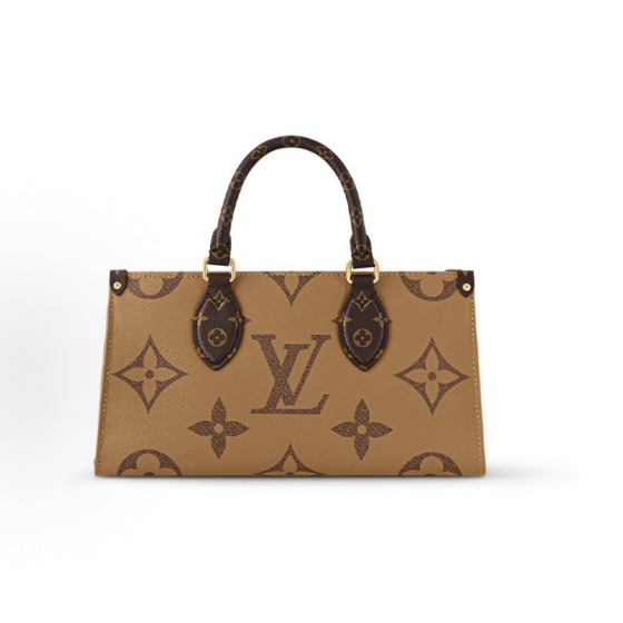LOUIS VUITTON ONTHEGO East-West classic full-print jungle bag single-shoulder handbag in brown