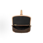 LOUIS VUITTON Diane PM Classic monogram underarm bag Baguette bag hand-held crossbody single-shoulder bag small brown