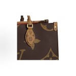 LOUIS VUITTON ONTHEGO classic commuter jungle bag, Tote bag, Tote bag, shopping bag, single-shoulder handbag, medium size, brown/caramel color combination