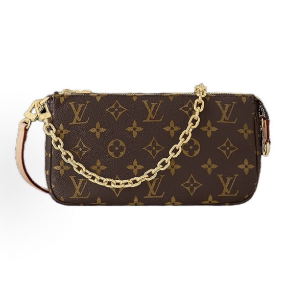 LOUIS VUITTON Pochette Accessoires All-over print